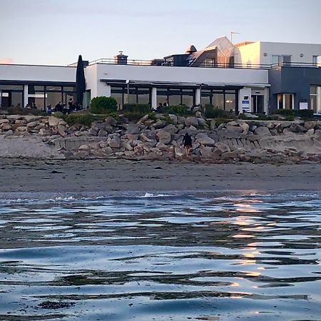 Logis Hotel & Restaurant Les Mouettes - Larmor Plage, Proche De Lorient Exteriör bild