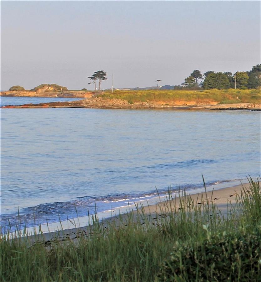 Logis Hotel & Restaurant Les Mouettes - Larmor Plage, Proche De Lorient Exteriör bild