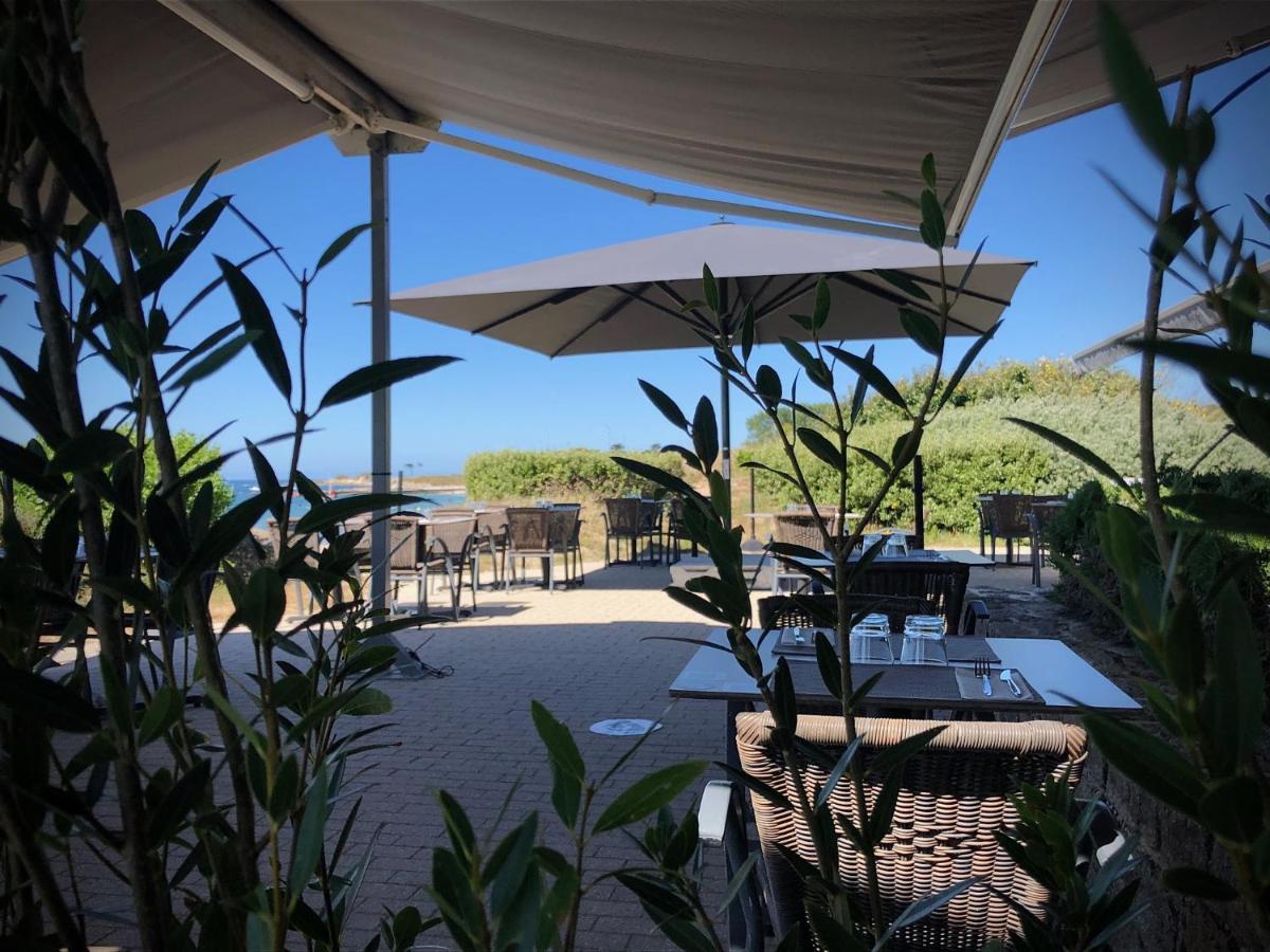 Logis Hotel & Restaurant Les Mouettes - Larmor Plage, Proche De Lorient Exteriör bild