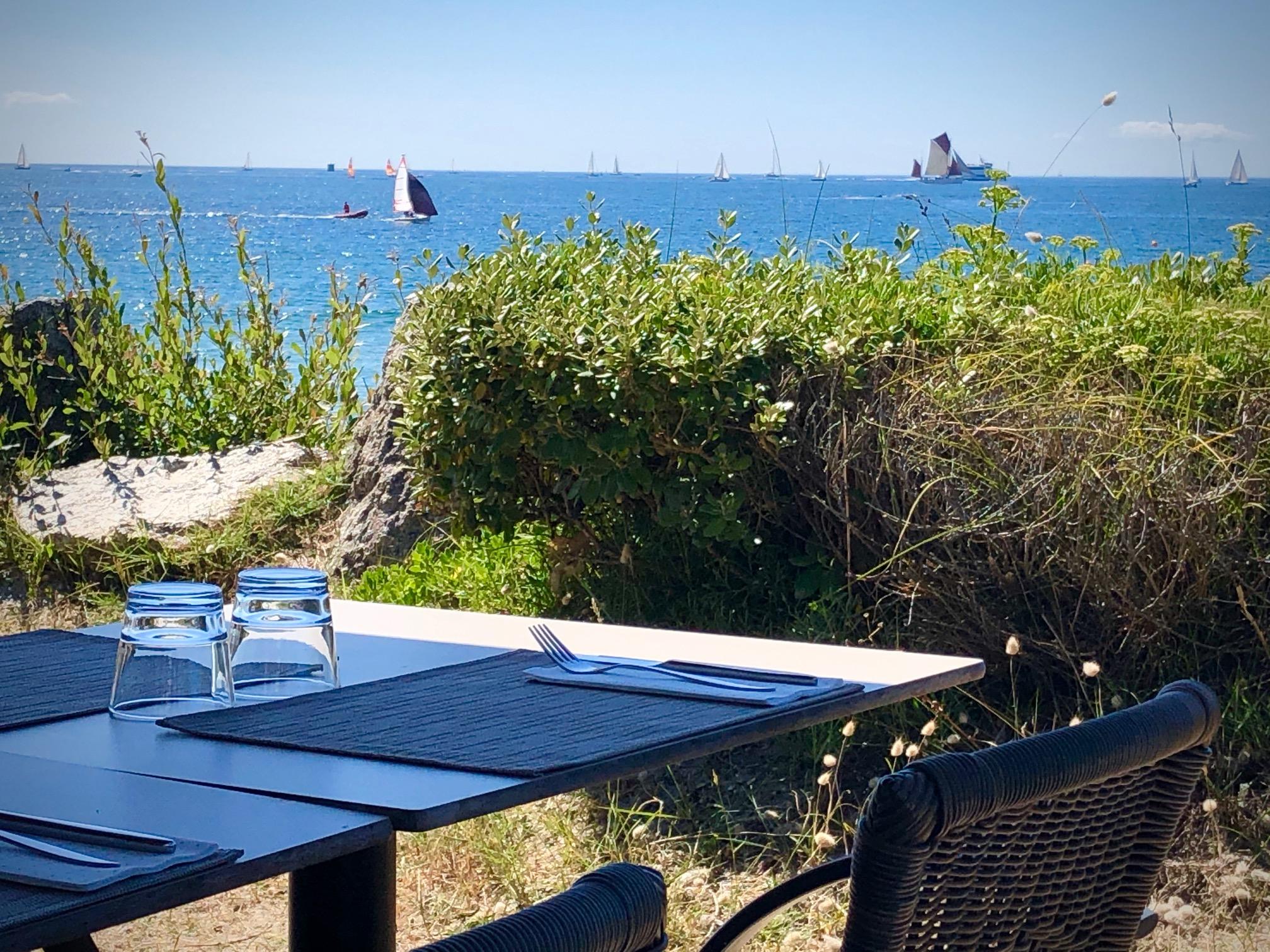 Logis Hotel & Restaurant Les Mouettes - Larmor Plage, Proche De Lorient Exteriör bild