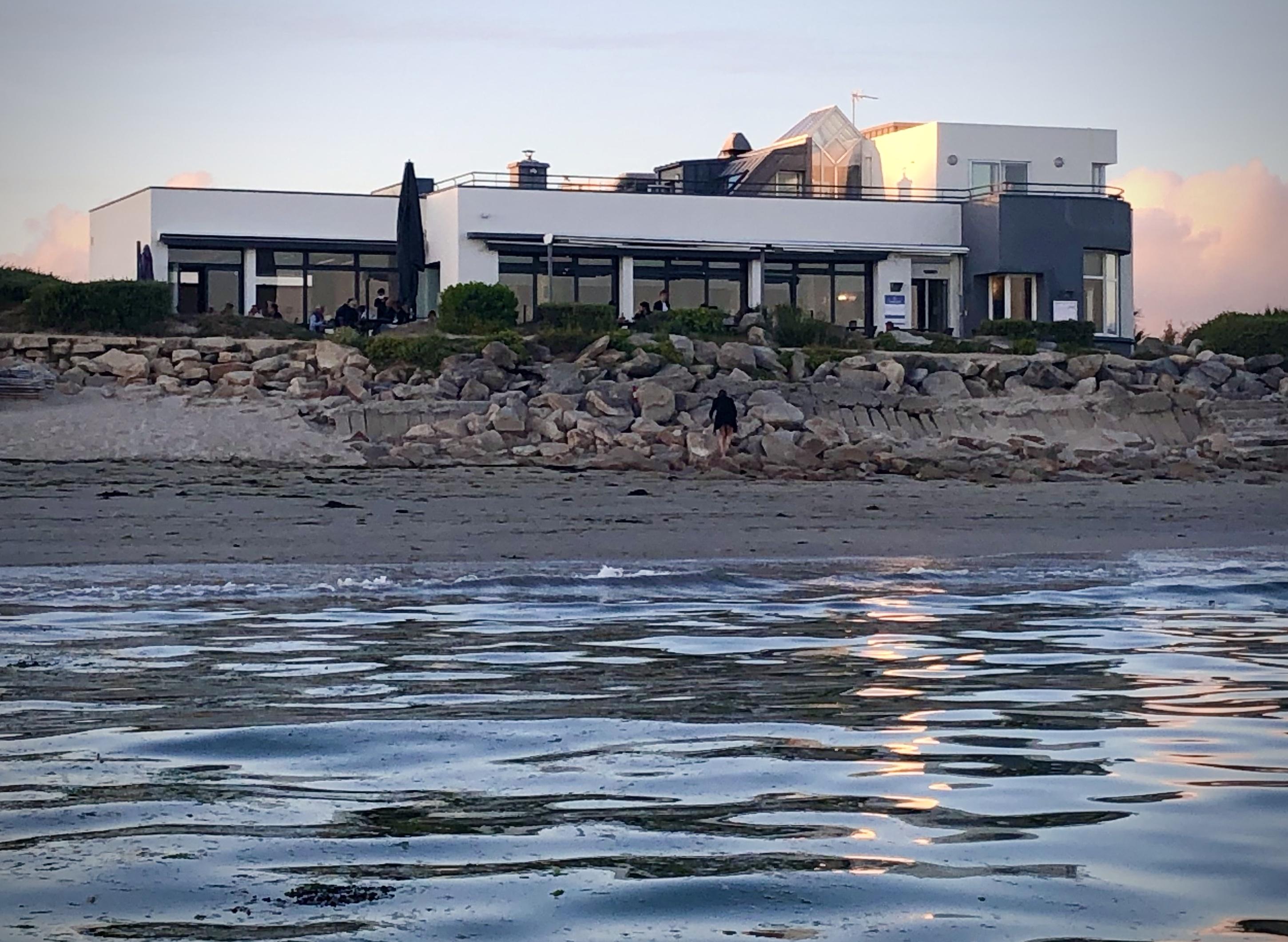 Logis Hotel & Restaurant Les Mouettes - Larmor Plage, Proche De Lorient Exteriör bild