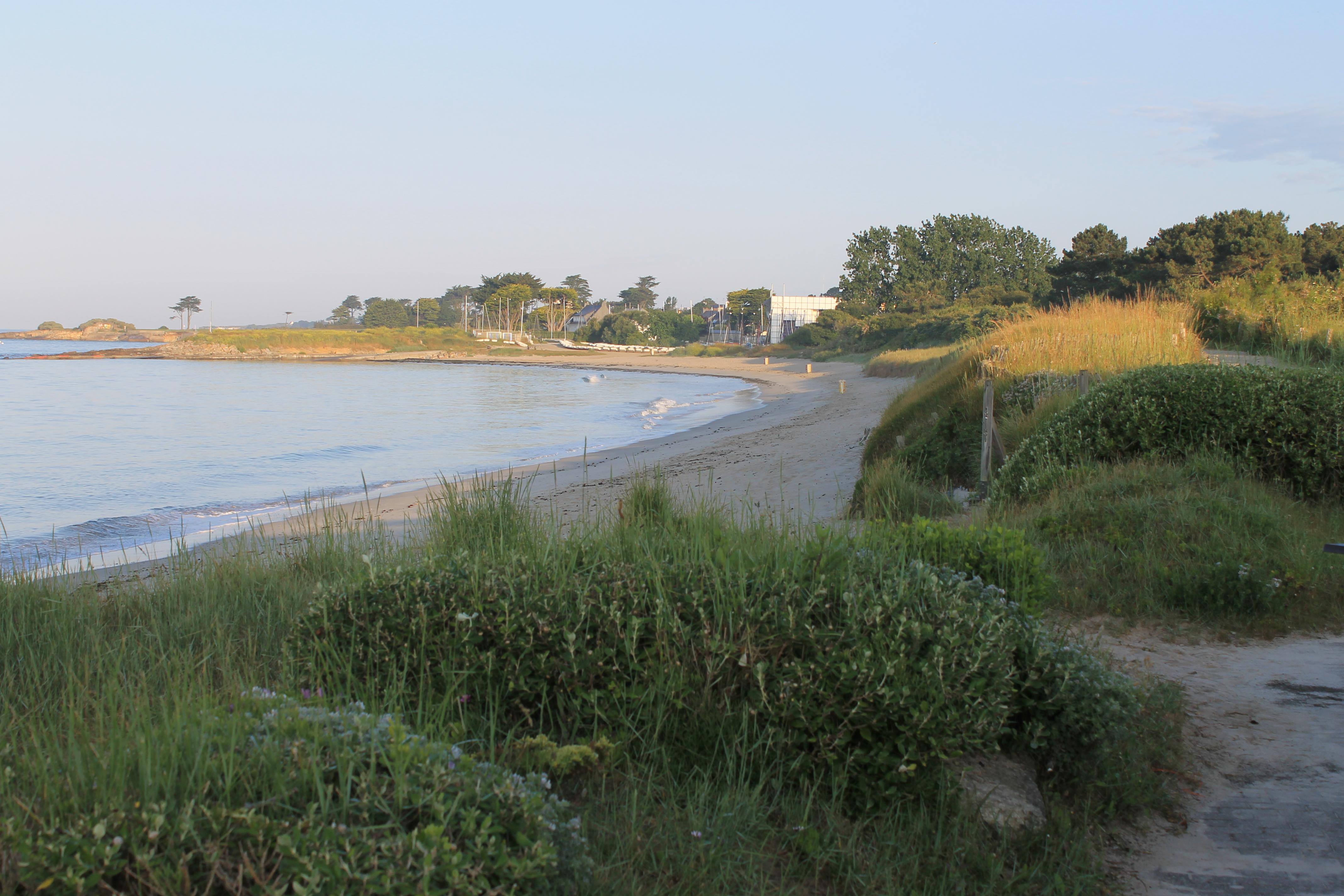 Logis Hotel & Restaurant Les Mouettes - Larmor Plage, Proche De Lorient Exteriör bild