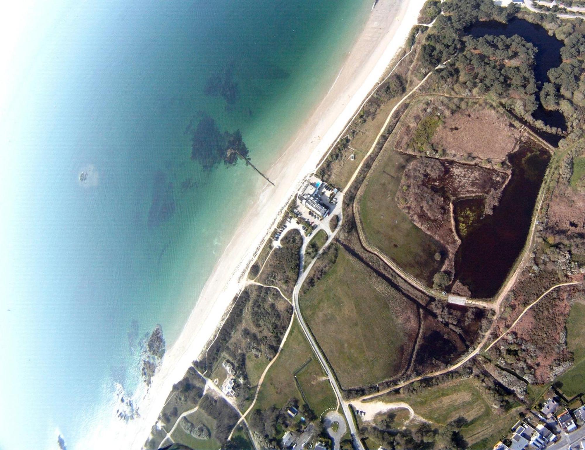 Logis Hotel & Restaurant Les Mouettes - Larmor Plage, Proche De Lorient Exteriör bild
